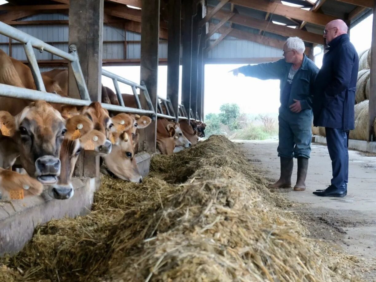 Visite du GAEC de la Moisandière