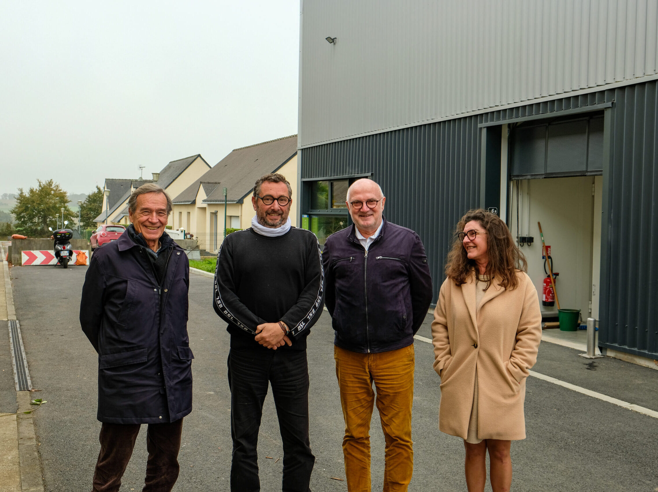 Visite de l’entreprise Tézéa, à Pipriac, Ille-et-Vilaine (35)